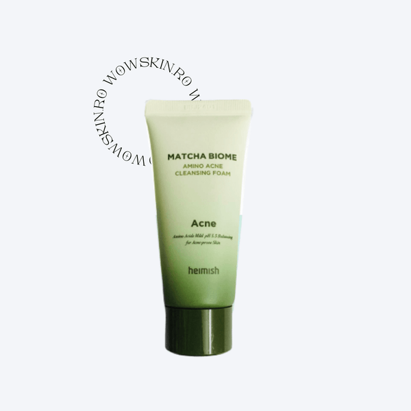 Schiuma detergente per acne Mini Matcha Biome Amino