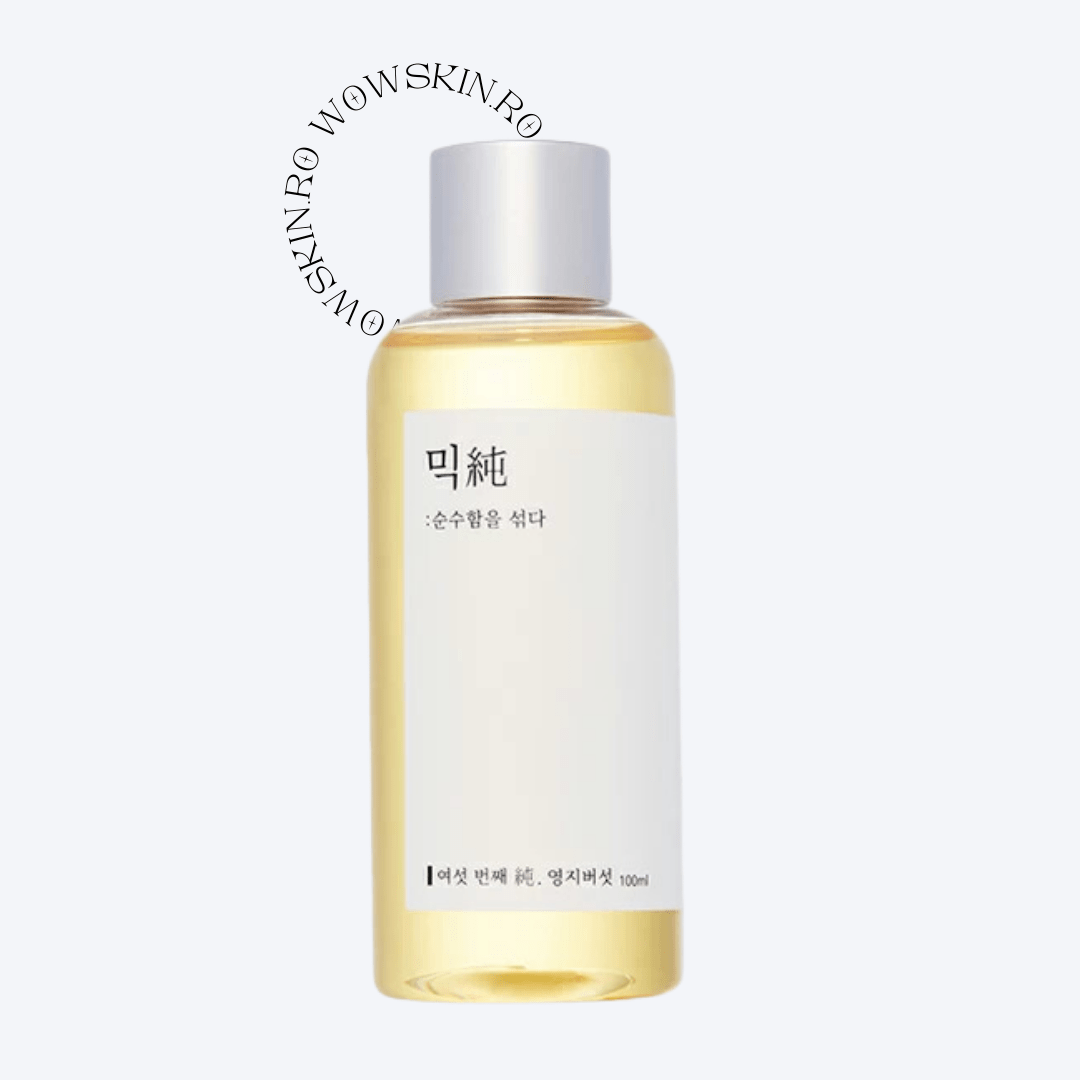 Mixsoon Reishi Mushroom Essence  Experimentează puterea naturală a Reishi Mushroom Essence de la Mixsoon. Această esență premium de 100ml este formulată cu extract de ciupercă Reishi, cunoscută pentru beneficiile sale pentru piele. Reishi Mushroom Essence ajută la hidratarea profundă a pielii, reducerea inflamației și promovarea unui ten sănătos și strălucitor. Cu o absorbție rapidă și o textură ușoară, această esență se integrează perfect în rutina ta de îngrijire