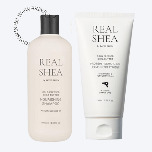 Set of shampoo and treatment with shea butter, Real Shea Kit