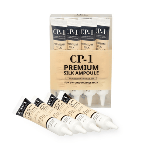 SET Siero per capelli PROTEINE DELLA SETA CP-1 Fiala di seta Premium 4 pezzi