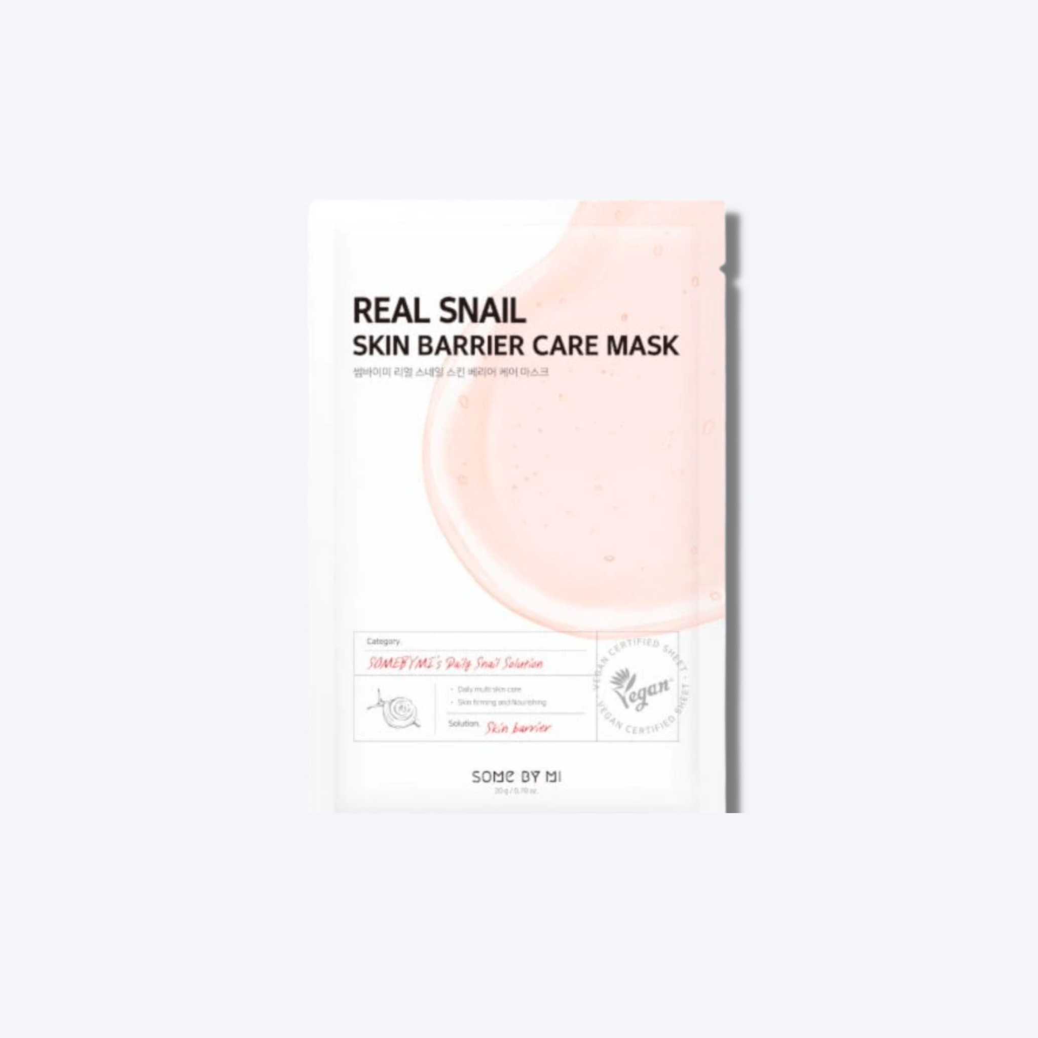 Some By Mi Real Snail Skin Barrier Care Mask