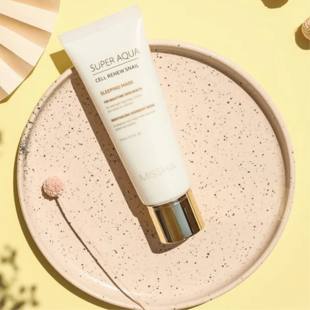 Super Aqua Cell Renew Snail Sleeping Mask - WowSkin Romania