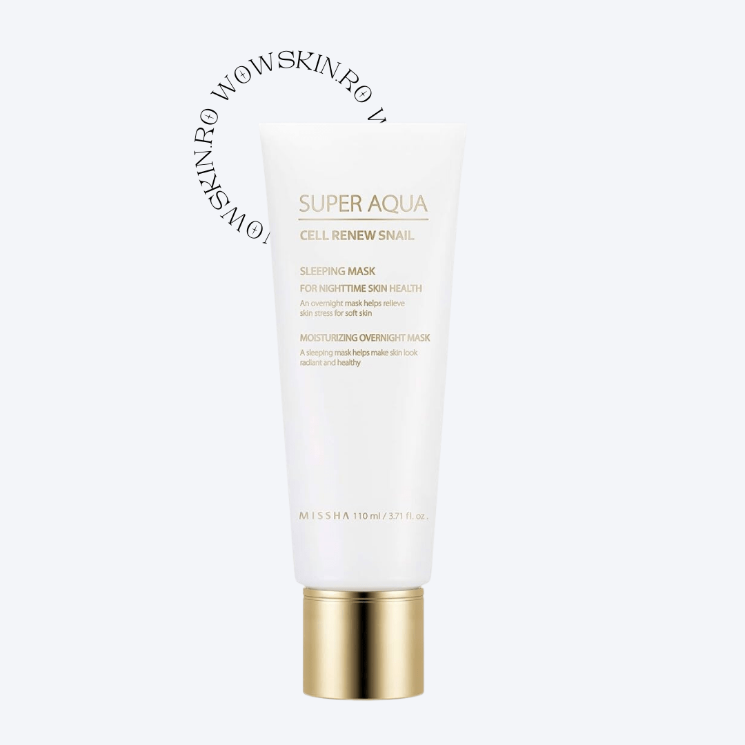 Super Aqua Cell Renew Snail Sleeping Mask - WowSkin Romania