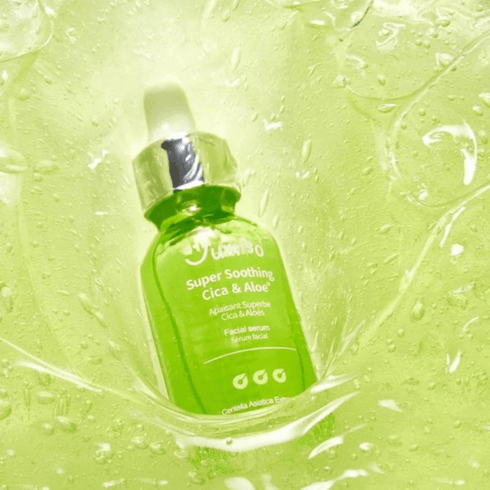 Siero viso super lenitivo alla cica e aloe