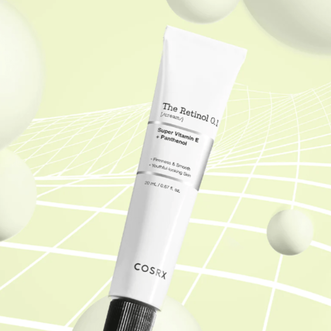 Îmbunătățește elasticitatea pielii cu The Retinol 0.1 Cream COSRX, tratament eficient anti-aging cu toleranță crescută. Perfect pentru ten sensibil în rutina de seară. wowskin.ro