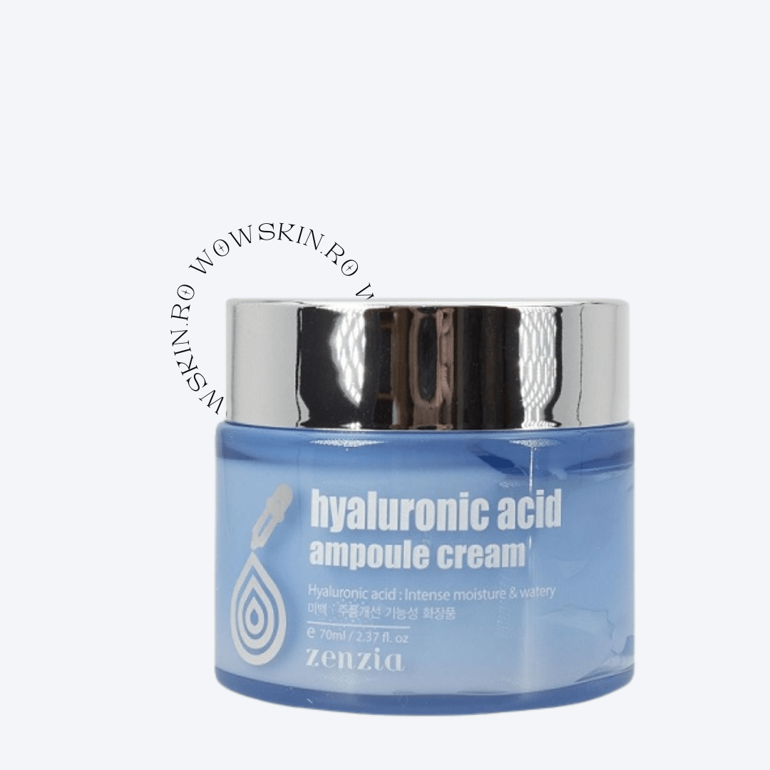 Zenzia Hyaluronic Acid Ampoule Cream 70ml - WowSkin Romania